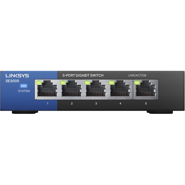 Switch-Linksys-SE3005-5-Port-Gigabit-Ethernet