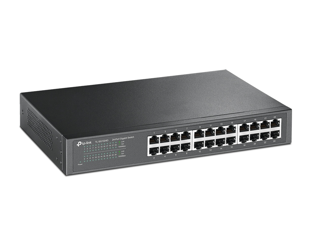 TL-SG1024D Switch Gigabit 24 puertos montaje en escritorio / rack