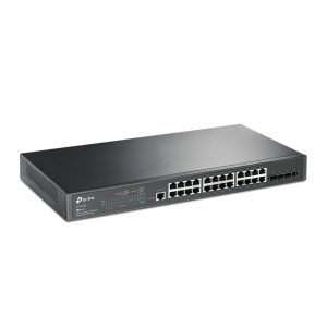 TL-SG3428  Switch administrado JetStream de 24 puertos Gigabit L2 con 4 ranuras SFP