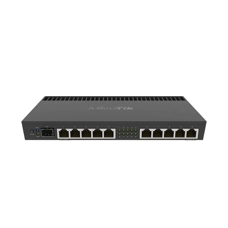Router MikroTik RB4011 con 10 Puertos Gigabit y 1 puerto SFP
