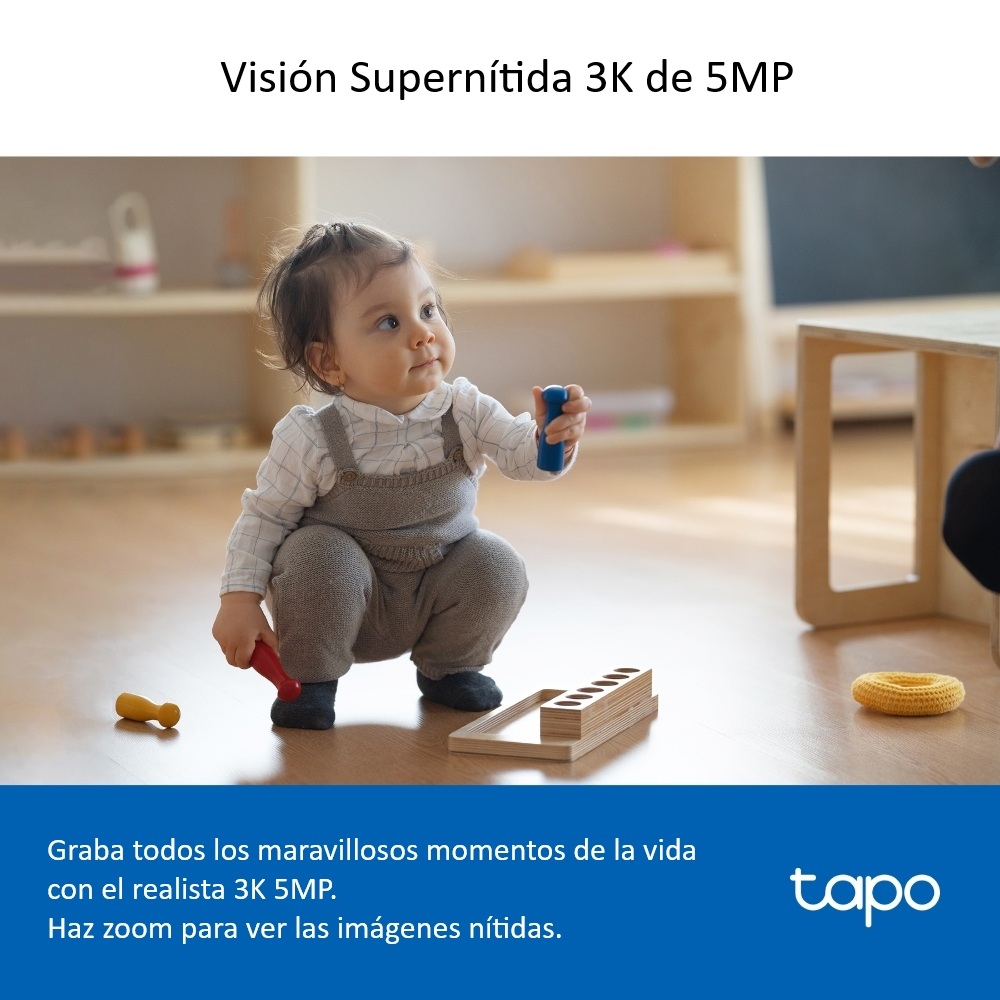 Tapo TC74 Pan/Tilt AI Seguridad para el hogar cámara Wi-Fi - Imagen 4